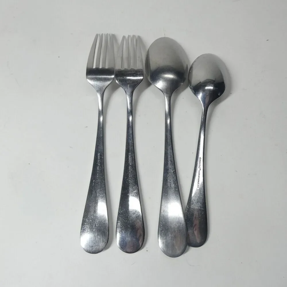 Ginkgo lot flatware